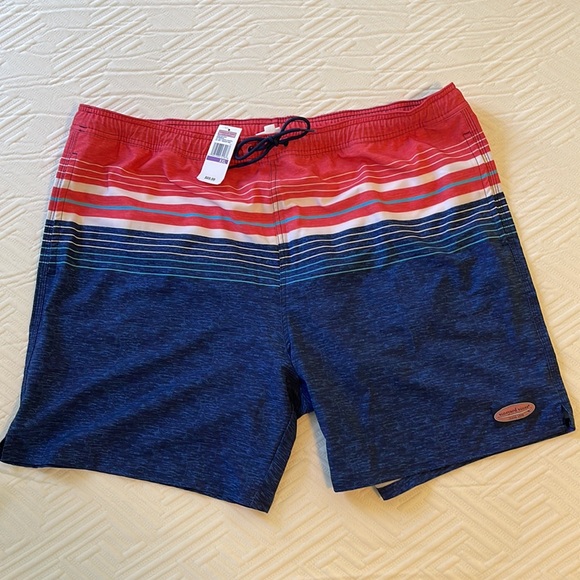 Pair (2) of new (NWT) men’s Vineyard Vines bathing suits - Picture 2 of 12
